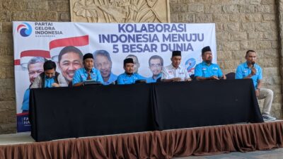 HUT Partai Gelora Ke 2, DPD Banjarbaru Targetkan 4 Dapil Terisi
