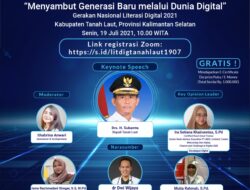 Ikuti Webinar Literasi Digital, Indonesia Makin Cakap Digital