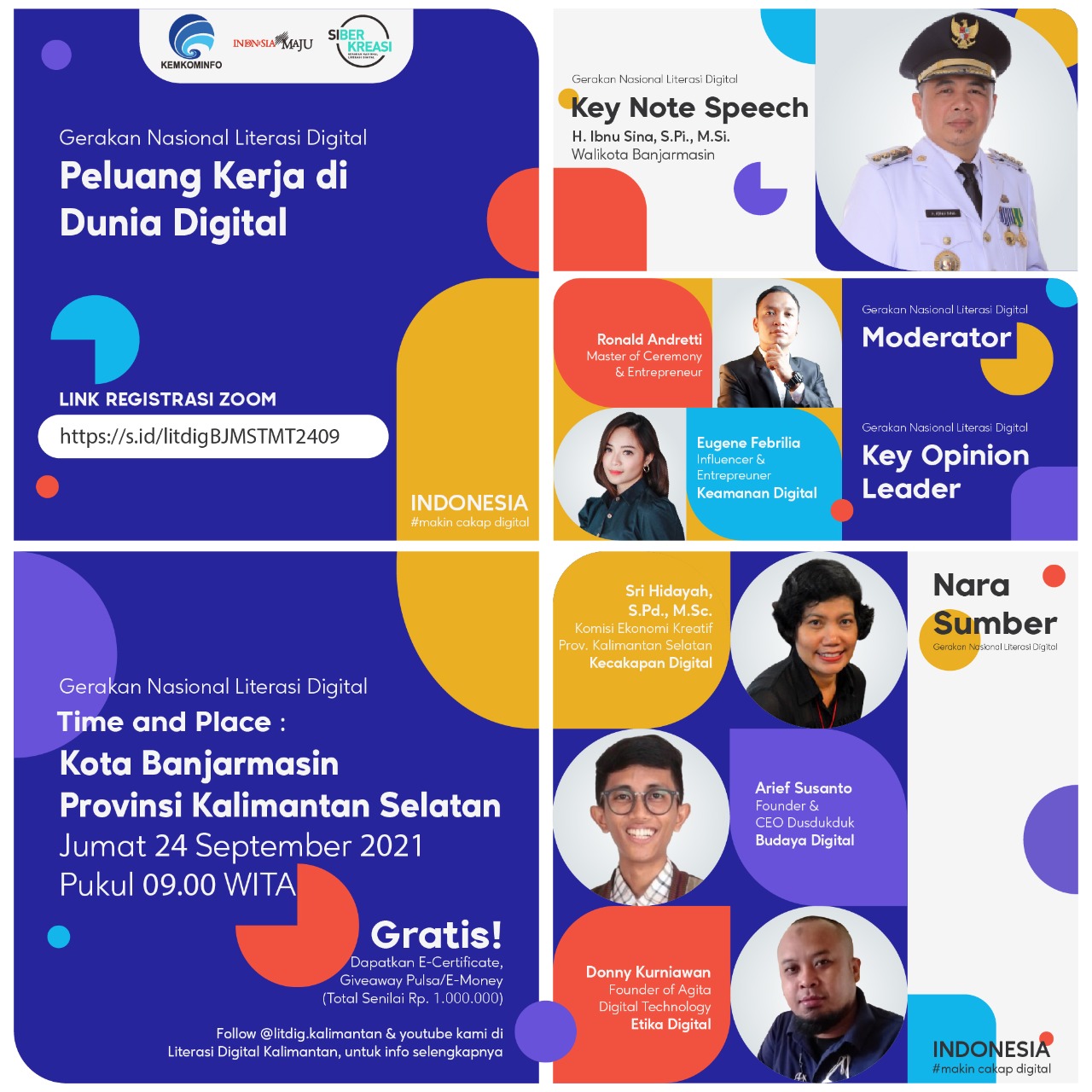 Ikuti Webinar Literasi Digital, Indonesia Makin Cakap Digital ...