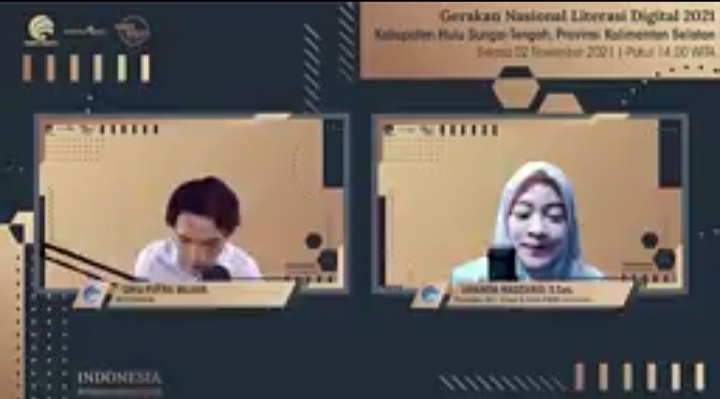 Webinar Literasi Digital Hulu Sungai Tengah