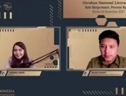 Webinar Literasi Digital Kota Banjarmasin; Bangsa Indonesia Berbudaya Literasi Digital