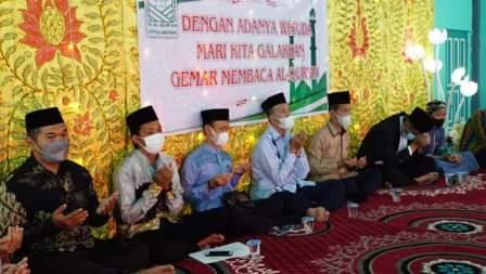 Wisuda santri TK Alquran se Kecamatan Sungai Raya, Kabupaten Hulu Sungai Selatan. (foto: humas)