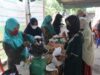 PASAR PANGAN – Warga antusias berbelanja pangan.(foto: humas)