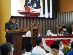 Bupati Tanah Bumbu Sampaikan Jawaban Atas Pandangan Fraksi