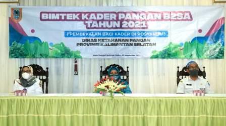 BIMTEK – Pembukaan Bimtek kader pangan B2SA