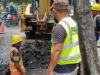 Perbaikan pipa PDAM Bandarmasih yang sering terjadi.(foto: dok)