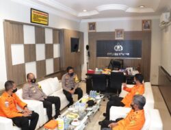 Polres Banjar Sinergis Basarnas Banjarmasin Tanggulangi Bencana