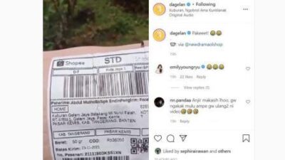 Menggelikan, Paket Beralamat Kuburan, Kurir Bicara Sama Makam; Yang Mesen, Yang Mana?
