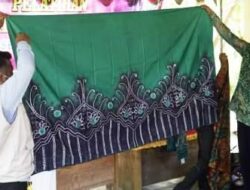 Warga Desa Taniran Selatan Ikuti Pelatihan Produksi Kain Sasirangan