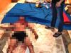 Korban pembunuhan tergeletak bersimbah darah. (foto : istimewa)
