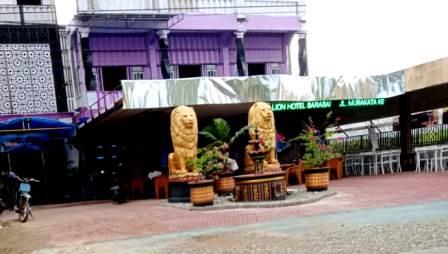 Cafe Hotel Lion di Kota Barabai, Kalsel. (foto: koranbanjar.net)