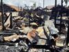 Kebakaran di Kelayan Banjarmasin, Kalsel telah menghanguskan 13 rumah. (foto: leon)