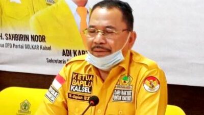 Ditetapkan Tersangka Dugaan Korupsi, Abdul Wahid Dicopot Dari Ketua DPD Golkar HSU