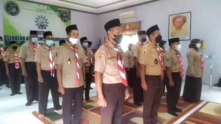 Kursus Pembina Pramuka Tingkat Dasar (KPD) Kwarcab Tabalong. (foto : arif)