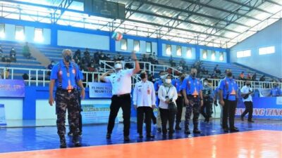 Pembukaan Kejurprov Bola Voli Piala Kapolda Kalsel di Banjarbaru