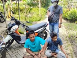 Nasib! Nyolong Tiga Motor, Tiga Pemuda Tahun Baruan di Balik Jeruji Besi