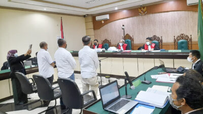 Keterangan Saksi Sidang OTT HSU, Fee Untuk Bupati Dinilai Untungkan Terdakwa