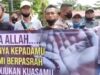 Pasa sopir saat melakukan aksi demo di depan gedung DPRD Kalsel. (foto: tangkapan layar)