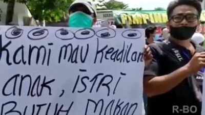 Ribuan Massa Demo ke DPRD Kalsel, Aktivitas PT AGM dan TCT Terancam Dibekukan!