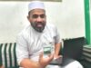 Habib Fathurrachman Bahasyim saat memperkenalkan aplikasi pendeteksi vaksin (foto,: leon)