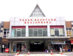 Ironis, Pasar Bauntung Sepi Pembeli, Pedagang Dibebani Sewa Toko Rp405 Ribu per Bulan