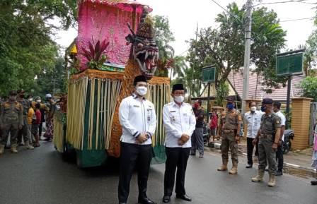 Bupati dan Wakil Bupati HST, Kalsel. 