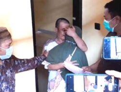 Kejari Hentikan Kasus KDRT, Istri Jemput Suami di Sel Tahanan Dengan Haru