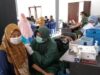 Vaksinasi di Kabupaten HST, Kalsel. (foto: ramli)
