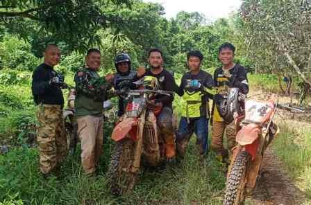 Kegiatan adventur Dandim 1002-HST.