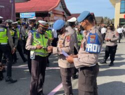 Lima Anggota Tak Bawa Identitas dan Tiga Berambut Panjang, Terjaring Ops Gaktibplin Polres Kotabaru