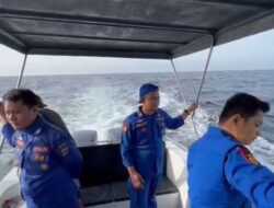 Menindak Lanjuti Keluhan Nelayan Terhadap Kapal Cangkrang, Sat Polrair Polres Kotabaru Telusuri Perairan Laut Pudi