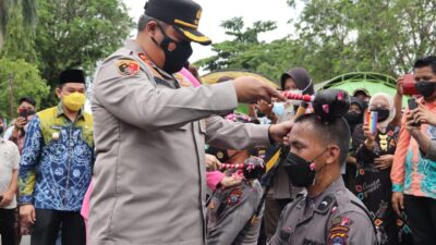 Sambut Kedatangan Bintara Baru, Kapolres Kotabaru: Polri Harus Selalu Mengayomi dan Melindungi Masyarakat