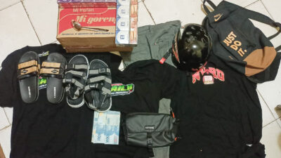 Barang bukti.