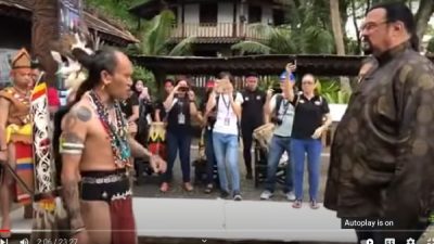 Steven Seagal Datang ke Kalimantan, Begini Fakta Videonya