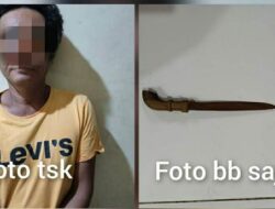 Usai Menikam Seseorang, Kabur Hingga Ke Kaltim