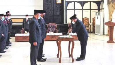 Bupati Tabalong Rotasi Sejumlah Kepala Dinas, Ini Daftar Namanya   
