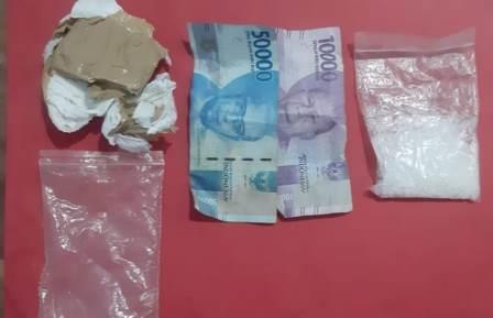 Barang bukti yang disita petugas Satresnarkoba Polres Tabalong dari tangan pelaku.(foto : Humas Polres Tabalong)