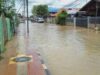 Banjir di Kota Barabai berangsur surut.