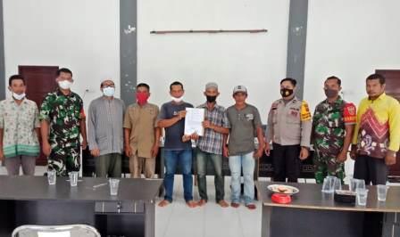 Diselesaikan secara damai. 