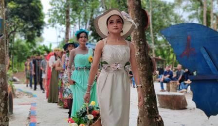 Fashion show di Kabupaten Tabalong. (foto:: arif)