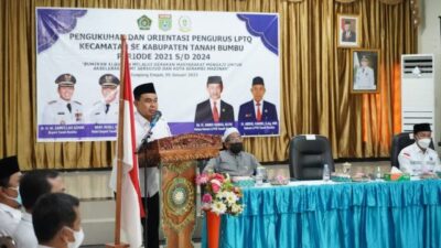 LPTQ Kecamatan se Tanah Bumbu Dikukuhkan