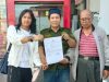 Lekem Kalsel, Aspihani Ideris adukan Edy Mulyadi ke Polda Kalsel.