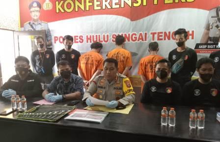 Para pelaku berhasil diamankan. 