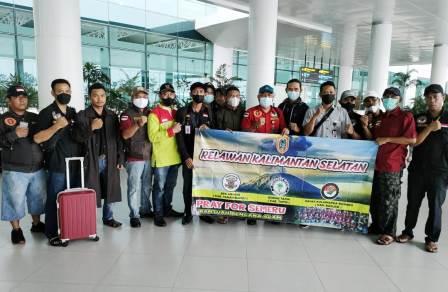 Pengiriman bantuan untuk korban erupsi Gunung Semeru dari Kalsel.