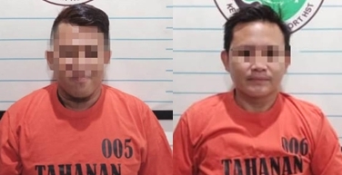 Dua tersangka obat terlarang.