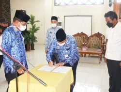 Lantik 140 Pegawai Baru, Sekda Kotabaru Minta Sumpah dan Janji PNS Dipatuhi
