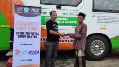 JMSI Banten Gandeng ACT Salurkan Bantuan untuk Korban Gempa Bumi Pandeglang