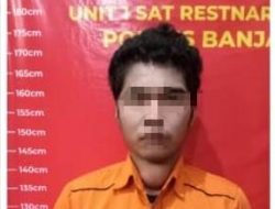 8 Paket Sabu Ditemukan di Dalam Dompet Pink Milik Warga Astambul Ini