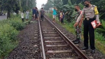 Tragis! Tersambar Kereta Api, Ibu dan Bayi Tewas Mengenaskan di Malang