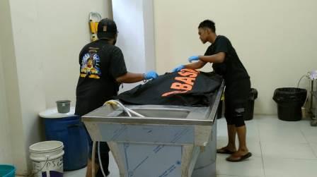 Mayat yang ditemukan. 